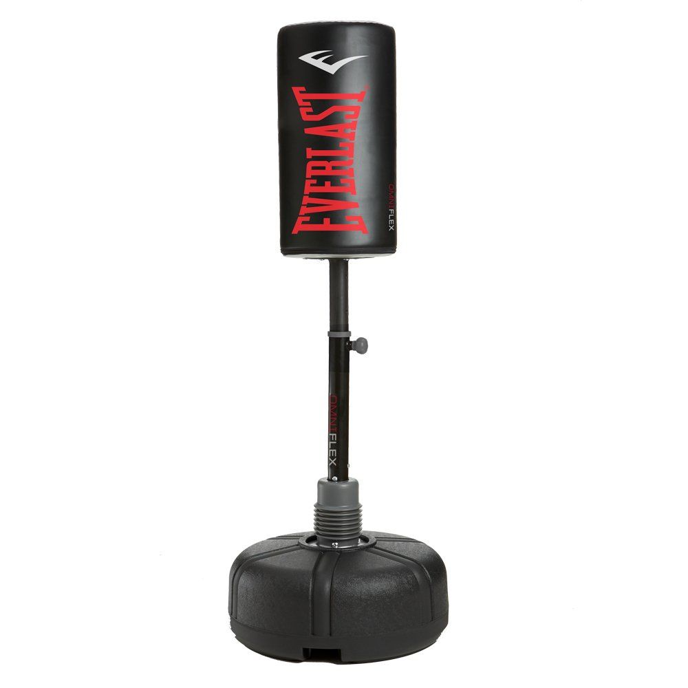 Everlast Freestanding Adjustable Punching Bag for Adults | Heavy Boxing Bag with Stand | Free Standing Punching Bag for Boxing, Muay Thai, MMA, Home Gym Training