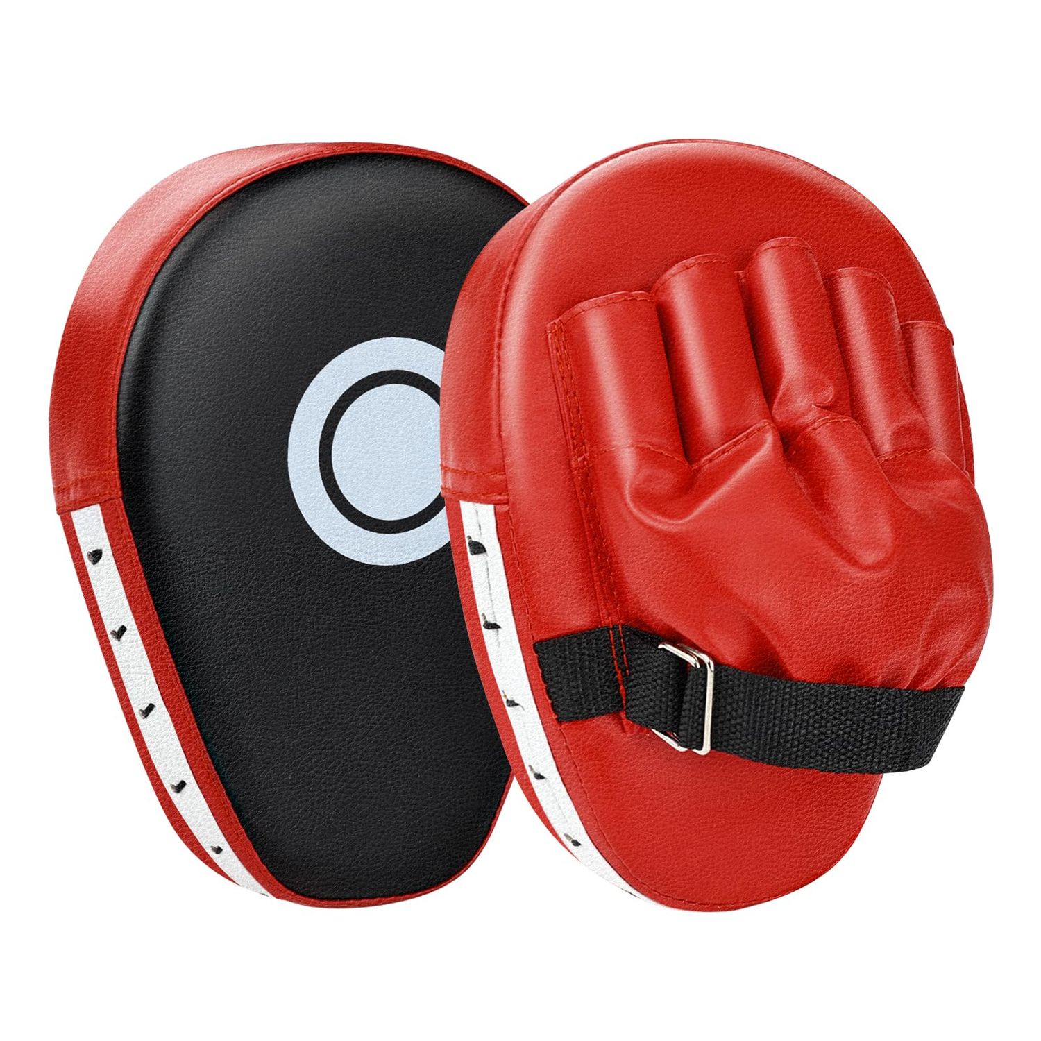 Punching Mitts Kick Pack Set, Boxing Pads Curved Focus Punching Mitts Kickboxing Striking Target Pads for Kids Men Women, Martial Arts Training Equipment for Boxing Taekwondo Karate Muay Thai