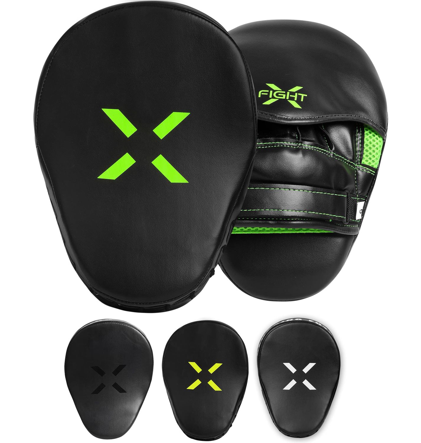 Punching Mitts for Boxing Leather Curved Punch Mitts Men &amp; Women MMA Training Equipment Muay Thai Sparring Training Mitts MMA Hitting Pads Available Multiple Colors