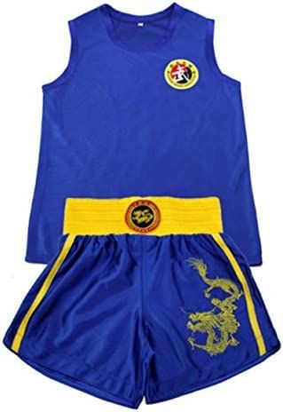 Boxing Uniform Set Top Shorts Boxing Clothes in Chinese Style for Sanda Combat
