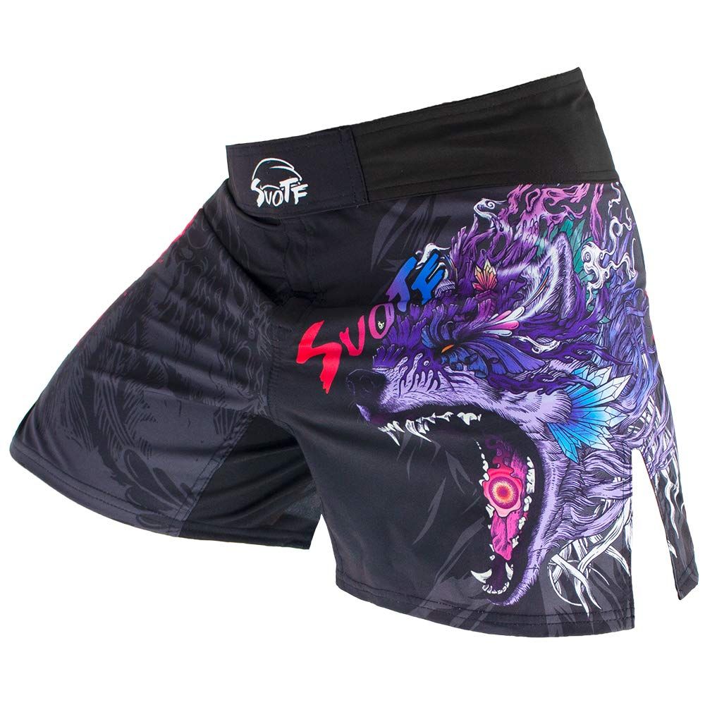 MMA Shorts for Men Fight Shorts Men BJJ Boxing Trunks for Men Grappling