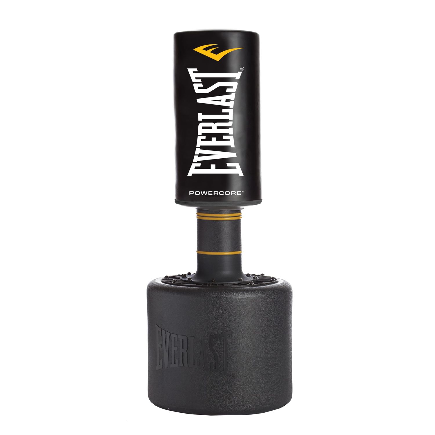 Everlast P00001266 Powercore Free Standing Indoor Rounded Heavy Duty Fitness Training Punching Bag