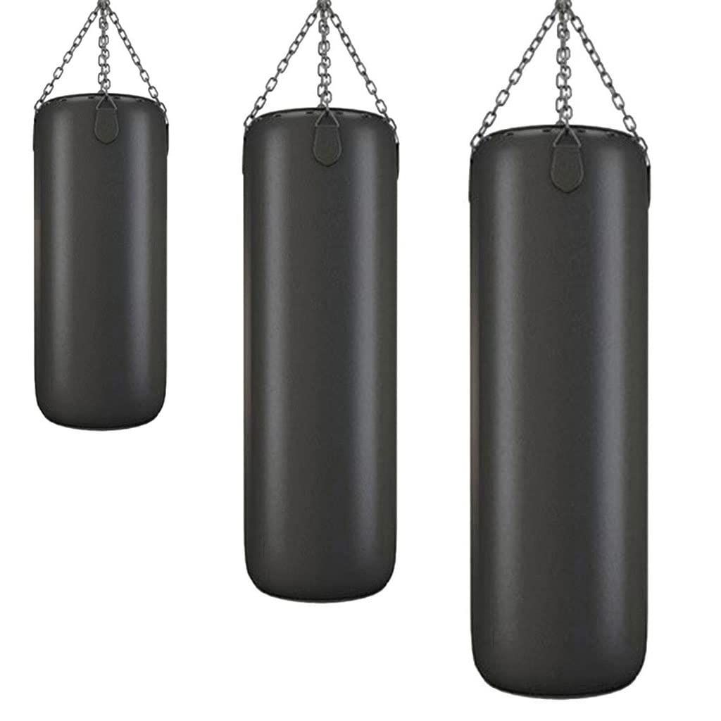 PFG Heavy Duty Punching Bag 6FT 4FT &amp; 2FT - Hanging Chain Included - Very Heavy Shell - Empty Bag