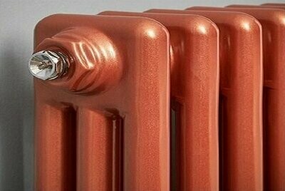 Copper Finish Column Radiators