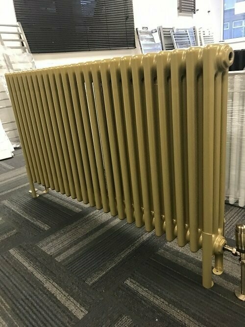 Pearl Gold Column Radiators .Made in Germany. Huge Choice of sizes. Fantastic Quality. Bespoke. Save 45-50% on RRP