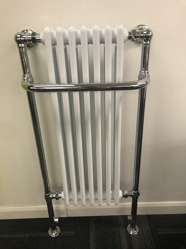 Cambridge Period Towel Rail 1130H X 553W Cambridge Period Towel Rail 1130H X 553W