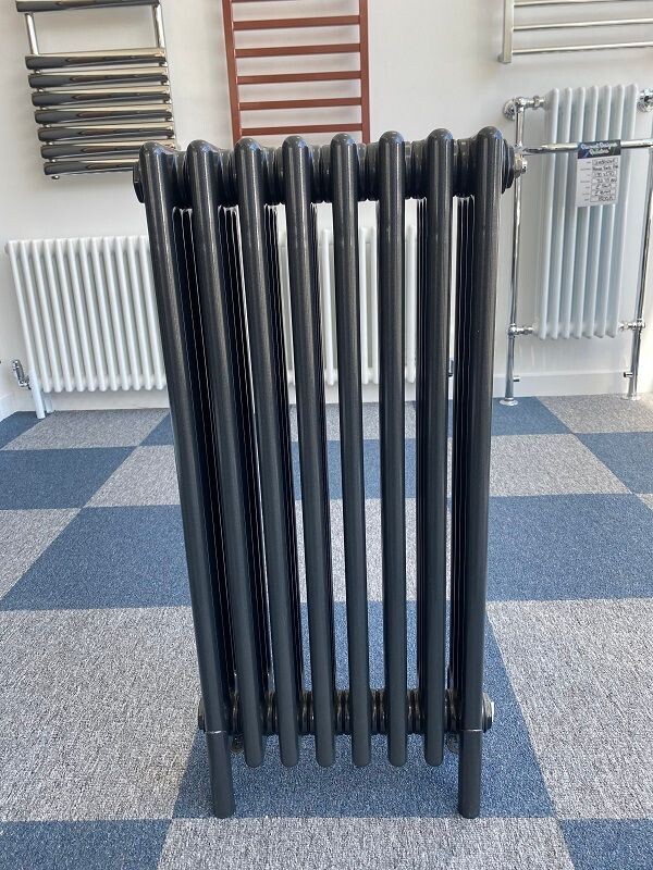 Bisque Classic 4 Column Radiator  825H X 394W Anthracite with Feet Sale Price