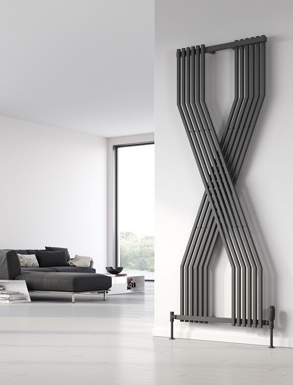 Coredo Designer Radiator White Anthracite
1760H x 620W