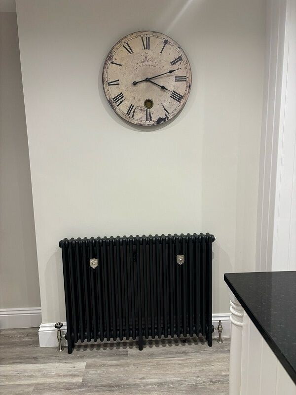 Cast Iron Black Fine Texture Steel Column Radiators. Made in Germany by Zehnder. Ultimate quality. Huge Choice of Sizes. Massive Save 45% Bespoke