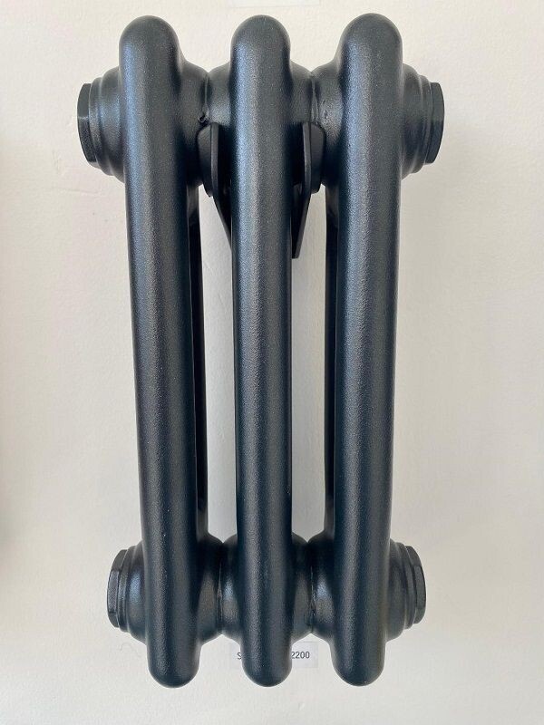 Sable Noir ( Near Black ) Column Radiators. Made in Germany. Ultimate quality. Huge Choice of Sizes. Savings of 45% Bespoke