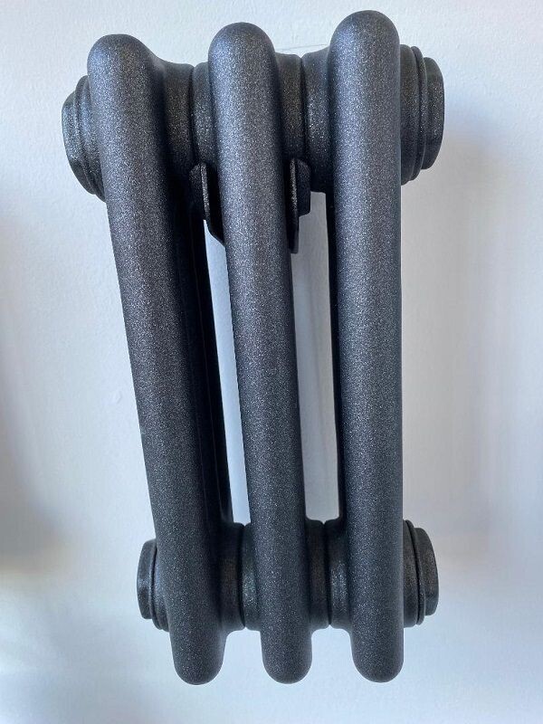 Black &amp; Silver Speckle Column Radiators. Made in Germany. Ultimate quality. Huge Choice of Sizes. Savings of 45% Bespoke