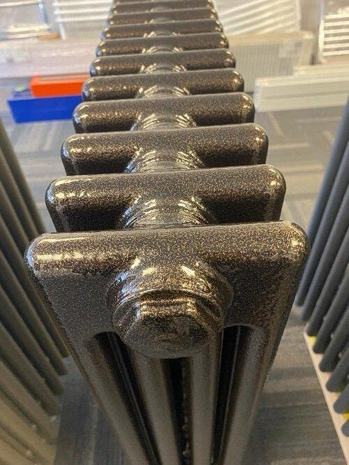 Hammered Bronze Column Radiators. Made in Germany. Ultimate quality. Huge Choice of Sizes. Savings of 45%. Bespoke
