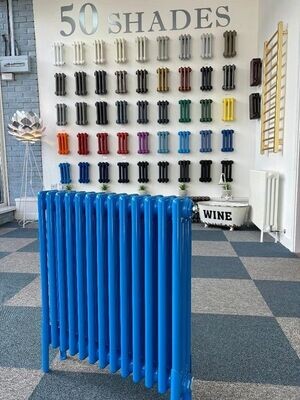 Blue Column Radiators : 8 Shades
