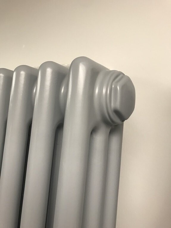 Traffic Grey Matt  Column Radiators. Made in Germany. Ultimate quality. Huge Choice of Sizes. Savings of 45% Bespoke