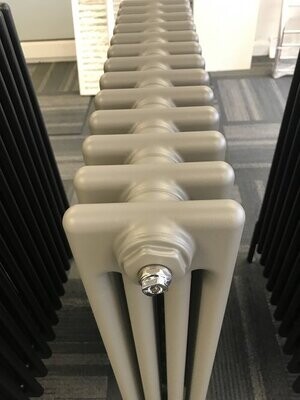 Quartz Grey Textured Column Radiators. Made in Germany by Zehnder. Ultimate quality. Huge Choice of Sizes. Massive Savings of 45% Bespoke