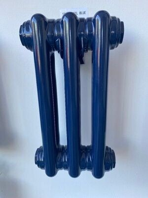 Dark Steel Blue Column Radiators. Made in Germany Ultimate quality. Huge Choice of Sizes. Massive Savings of 45%. Bespoke