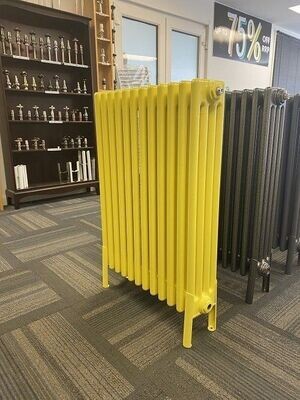Bright Yellow Column Radiators. Made in Germany by Zehnder. Ultimate quality. Huge Choice of Sizes. Massive Savings of 45% Bespoke
