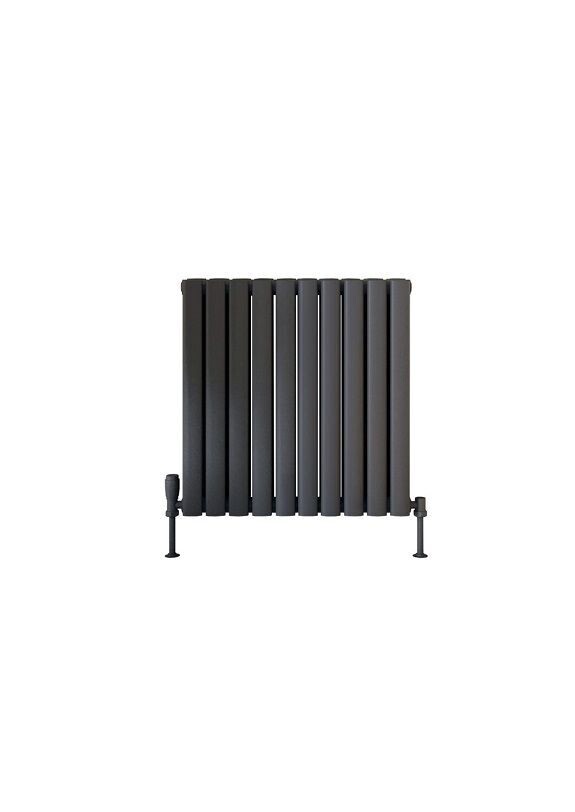 Oval Tubed Designer Radiator
600H X 590W Double Panel White or Anthracite. Save 50%