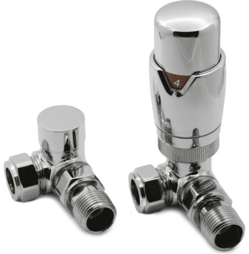 Modern Chrome Corner Trv set