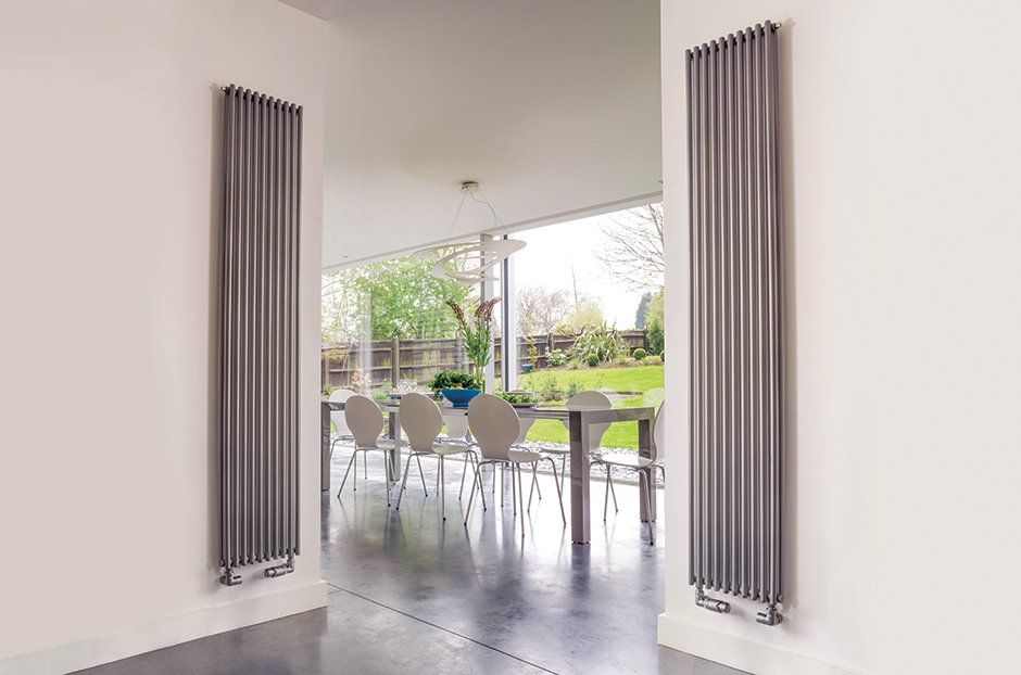 Bisque Trubi 1800H x 280W Double Panel White Ral 9010 TRBD 180-30