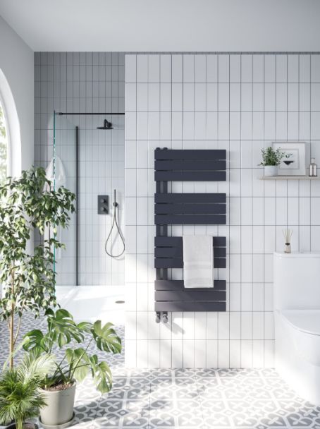 Thames Towel Warmer 1150 x 500 Anthracite or White Thames Towel Warmer 1150 x 500 Anthracite or White