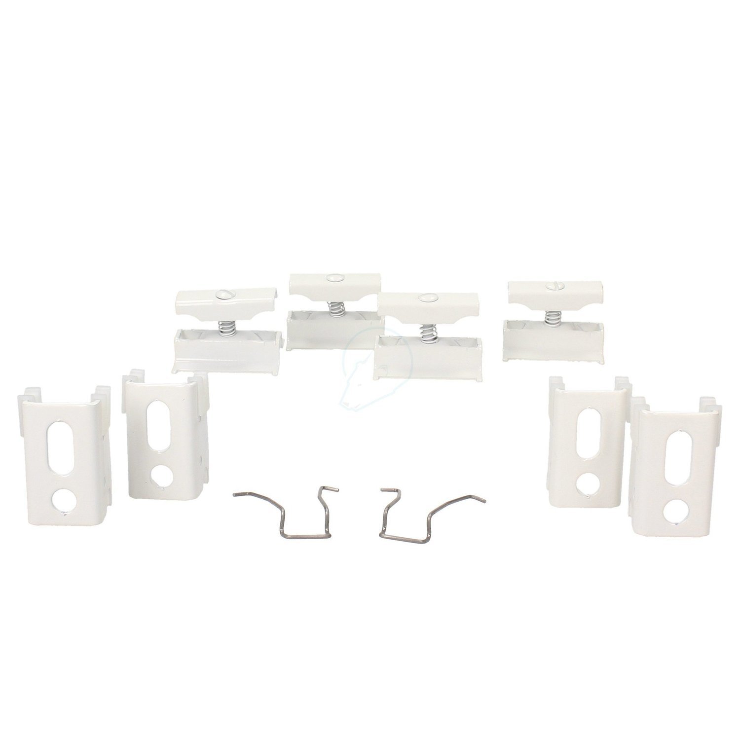 White column Radiator Fixing Brackets