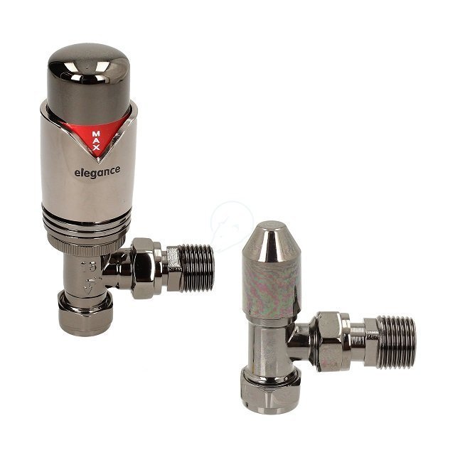 Modern Angled Thermostatic Valve Sets 6 colour options