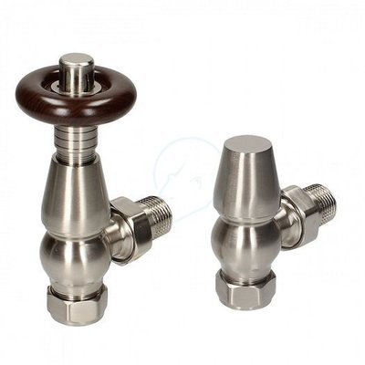 Brown Top Traditional Angled Thermostatic Valve Sets 6 Colour options