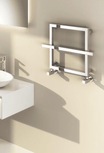 Reina Lago Chrome Towel Warmer With 1 or 2 Bars