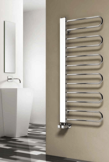 Reina Larino Chrome Towel Warmer -Duel Fuel Option