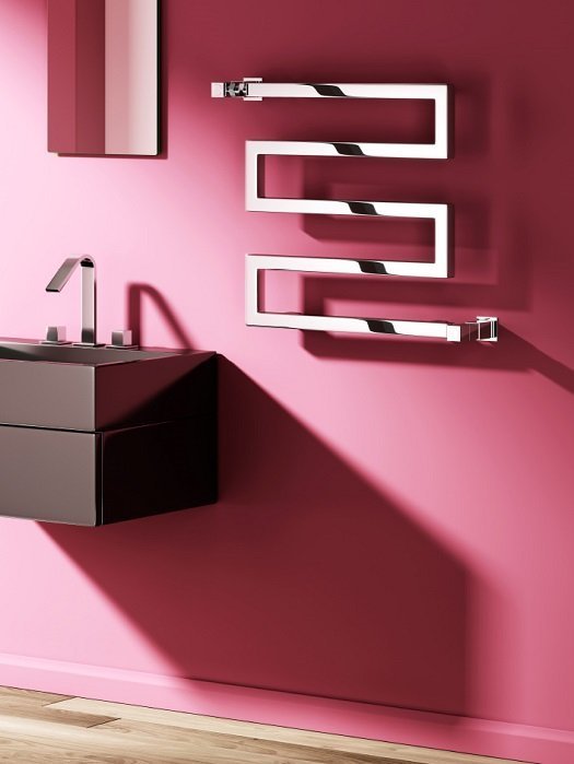 Reina Serpe Designer Towel Warmer Chrome Save 25%