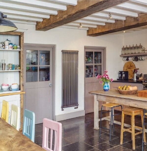 Bisque Classic 2 Column Vertical Radiator 1800H x 302W Technoline Bare Metal Last one !!!! Half Price Bisque Classic 2 Column Vertical Radiator 1800H x 302W Technoline Bare Metal Last one !!!! Half Price