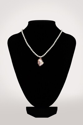 Léda - édesvízi igazgyöngy nyaklánc Léda - édesvízi igazgyöngy nyaklánc