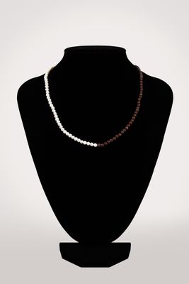 Galina-gránát - édesvízi igazgyöngy Galina-gránát - édesvízi igazgyöngy