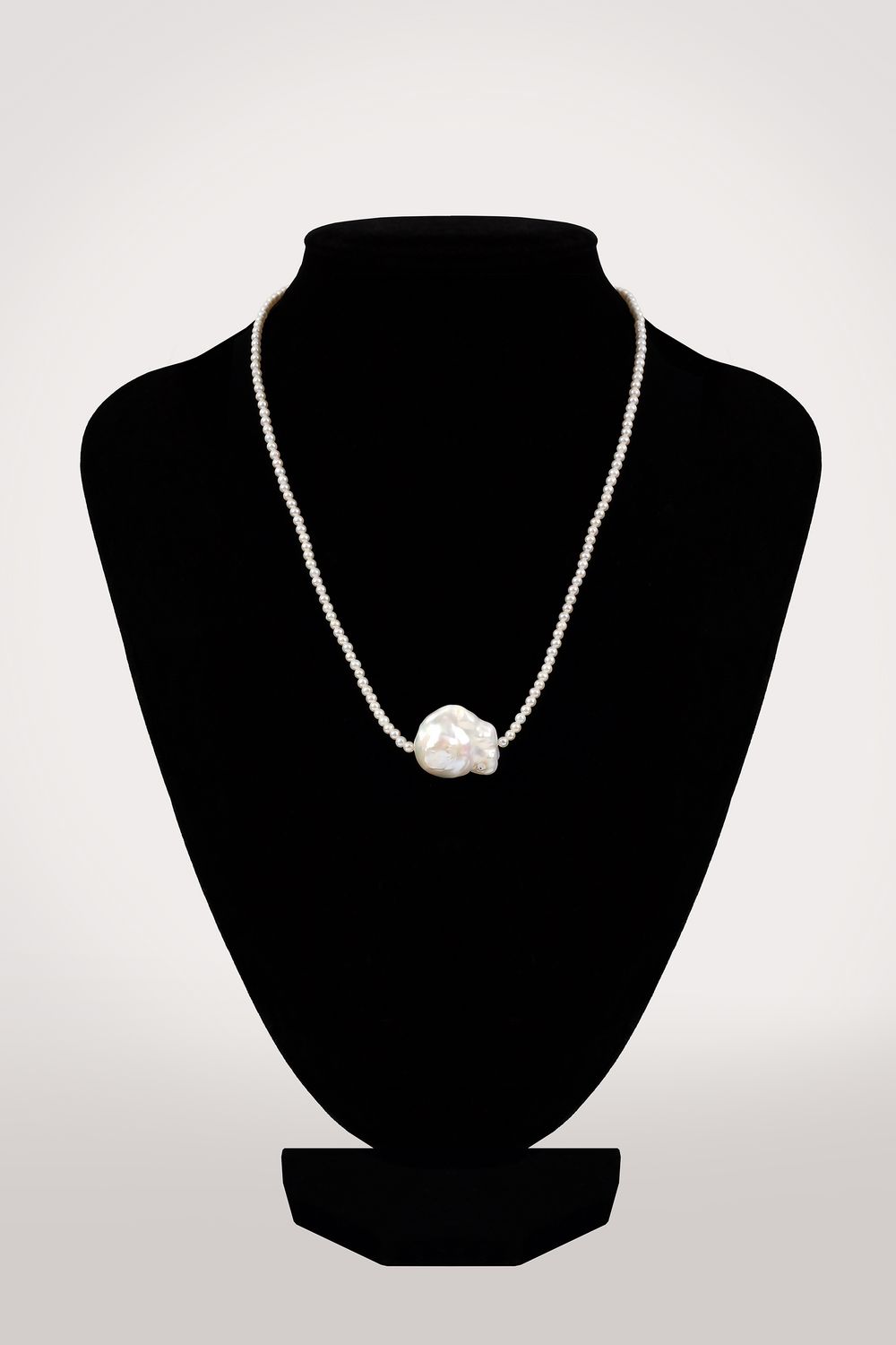 Marrie nyaklánc barokk gyönggyel - édesvízi tenyésztett gyöngy