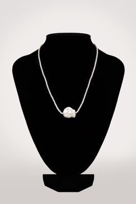 Marrie nyaklánc barokk gyönggyel - édesvízi tenyésztett gyöngy Marrie nyaklánc barokk gyönggyel - édesvízi tenyésztett gyöngy