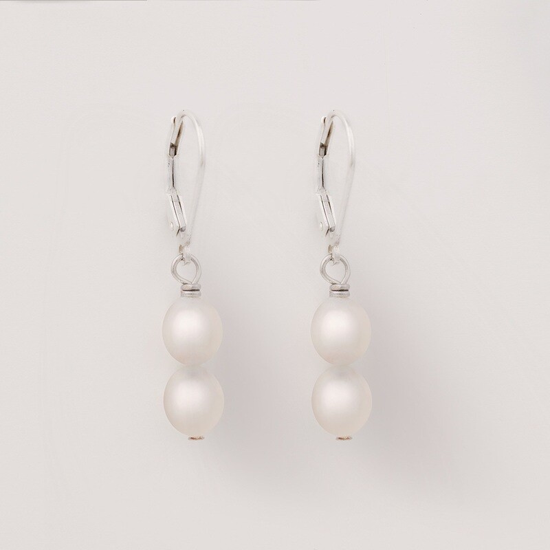 Audrey - édesvízi igazgyöngy fülbevaló Audrey - édesvízi igazgyöngy fülbevaló