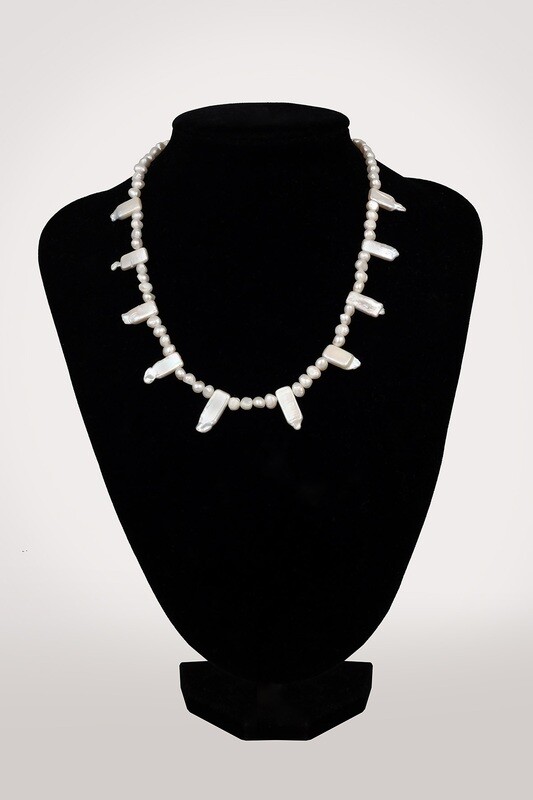 Keshi - édesvízi igazgyöngy nyaklánc