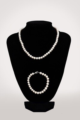 Eliza ékszer szett - édesvízi igazgyöngy