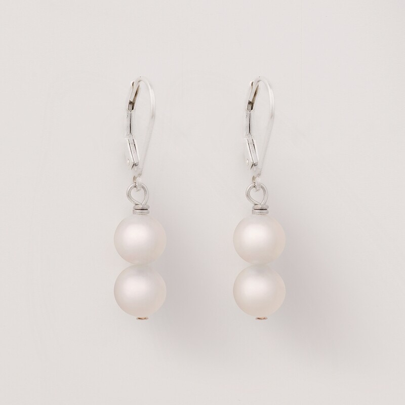 Gabrielle fülbevaló- édesvízi igazgyöngy Gabrielle fülbevaló- édesvízi igazgyöngy