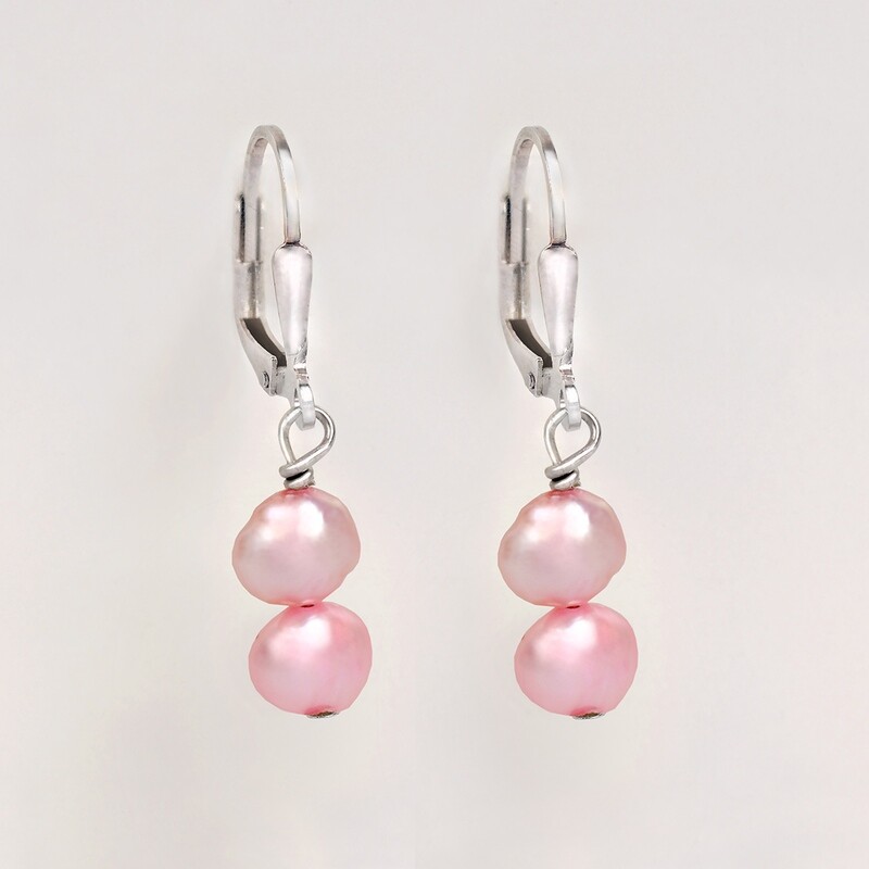 Dafna - édesvízi igazgyöngy fülbevaló Dafna - édesvízi igazgyöngy fülbevaló