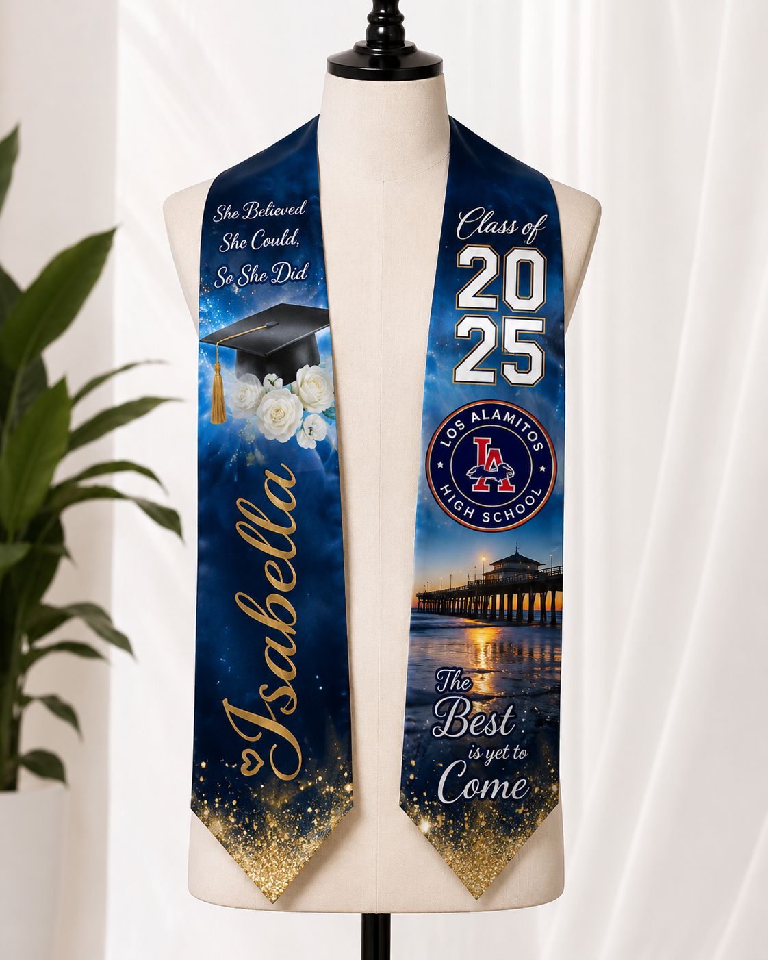 Custom Grad Stole