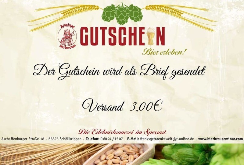 Großes Bierbrauseminar