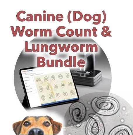 Dog Worm count & Lungworm Count Bundle