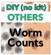 Other Species DIY (no kit) Worm count (Horse/Alpaca/Goat/Cow/Sheep/Exotics)