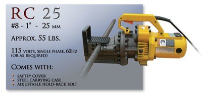RC 25 Portable Rebar Cutting Tool