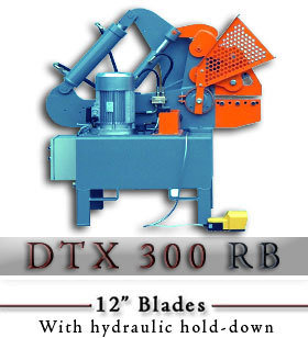 DTX 300RB Hydraulic Alligator Scrap Shear c/w hydraulic hold