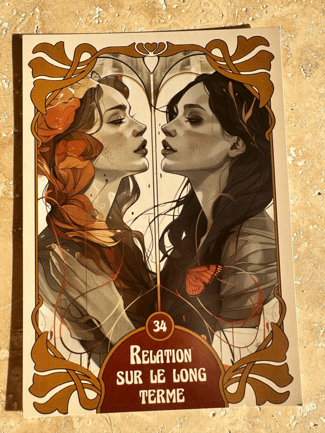 Tirage relation sur le long terme