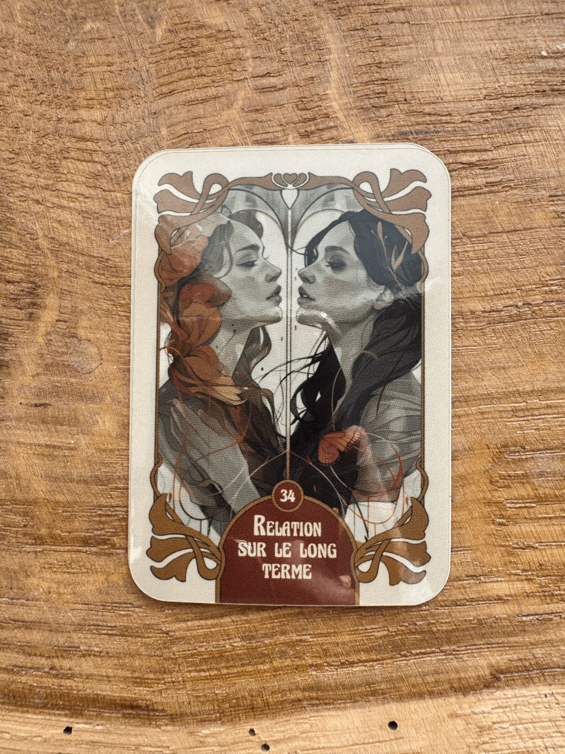 Sticker Relation sur le long terme