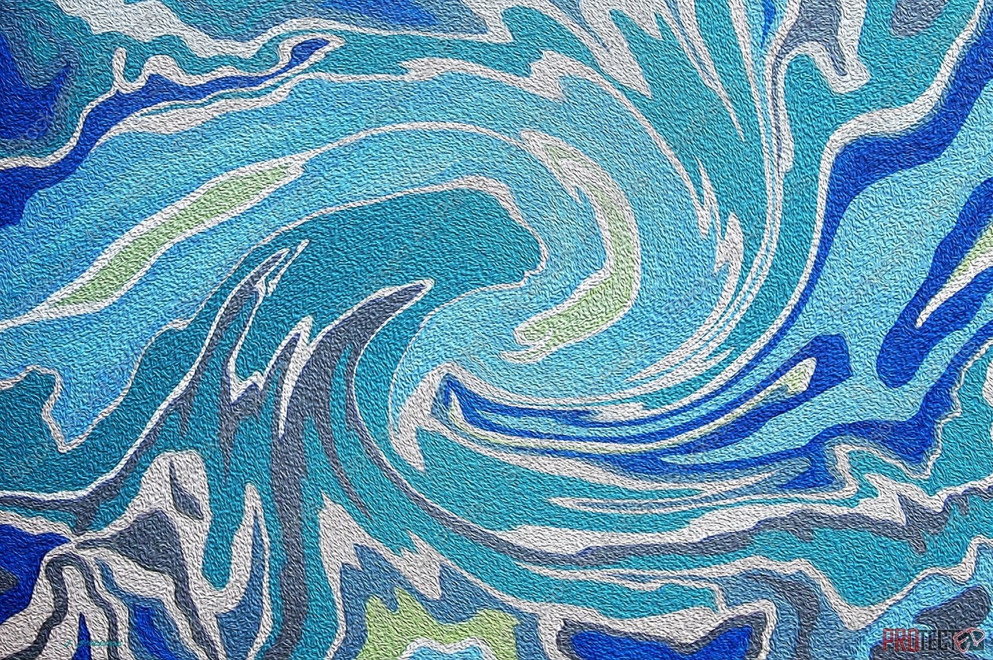 Blue Agate Swirl Blue Agate Swirl